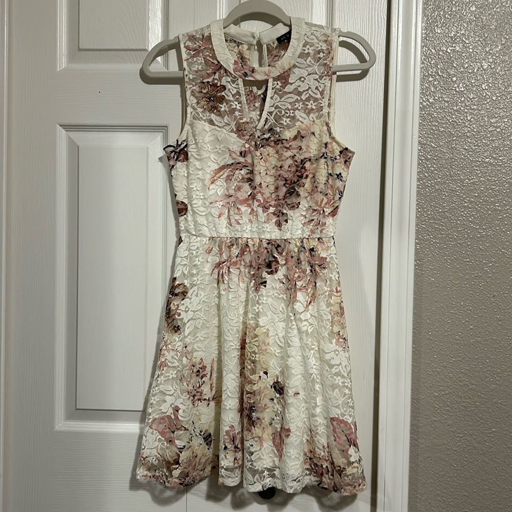 NWOT As U Wish Floral Dress Size Small